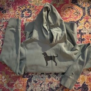 The black dog hoodie, sweatshirt, mint